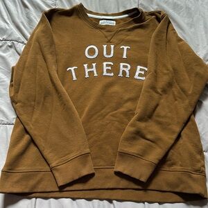 OUT THERE. REI swearshirt